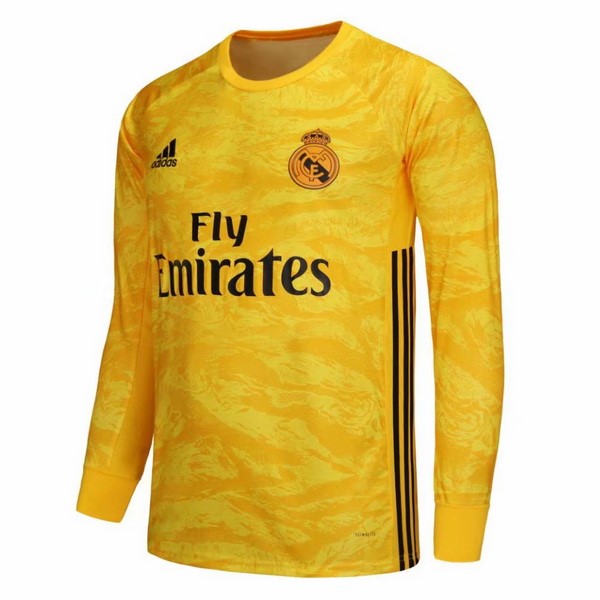 Camiseta Real Madrid Primera equipación ML Portero 2019-2020 Amarillo